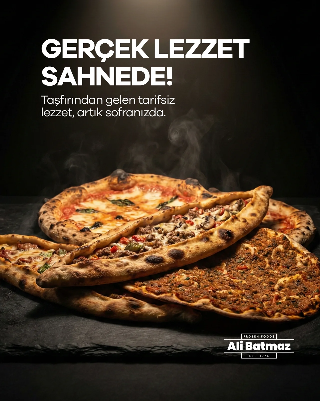 Gerçek lezzet sahnede başlığı altında Ali Batmaz lahmacunları